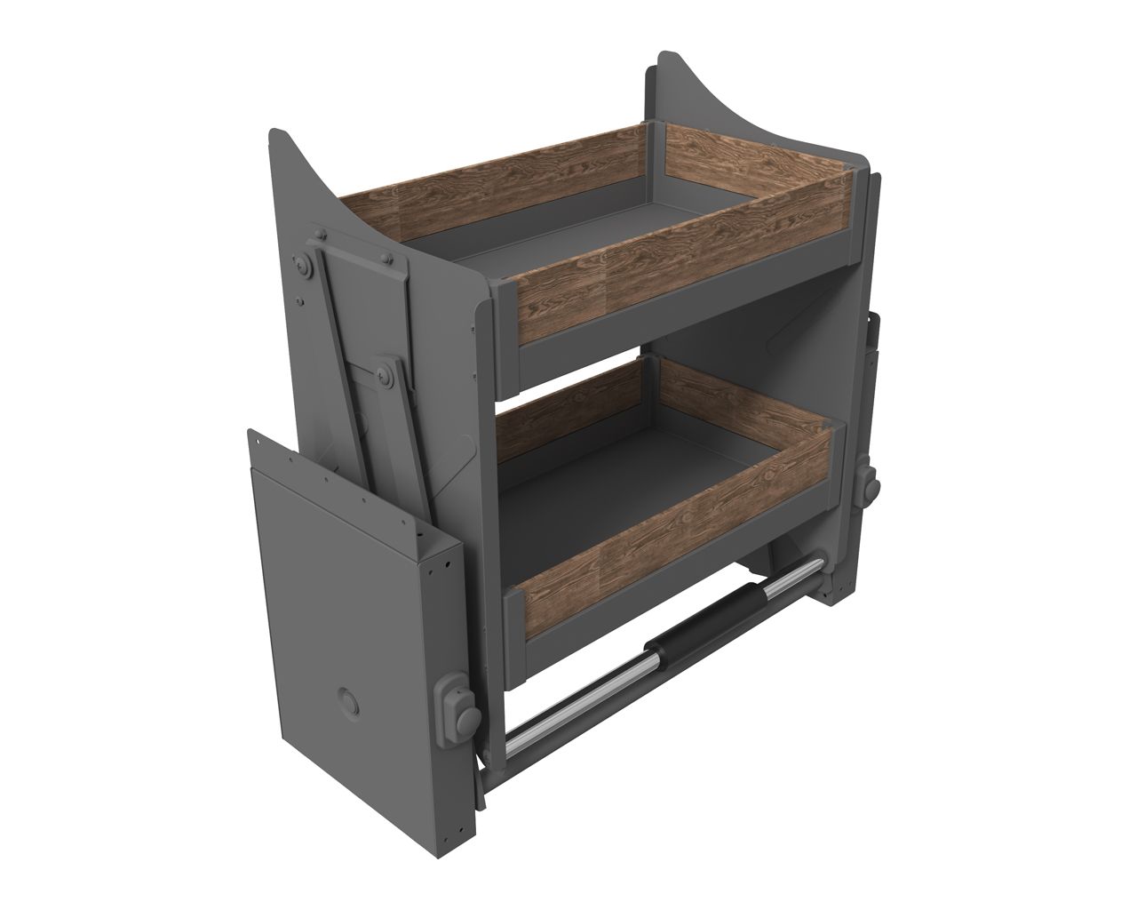 Выдвижная полка Lift-up Firmax DANA Wood в верхнюю базу 800 мм. Рис. 1