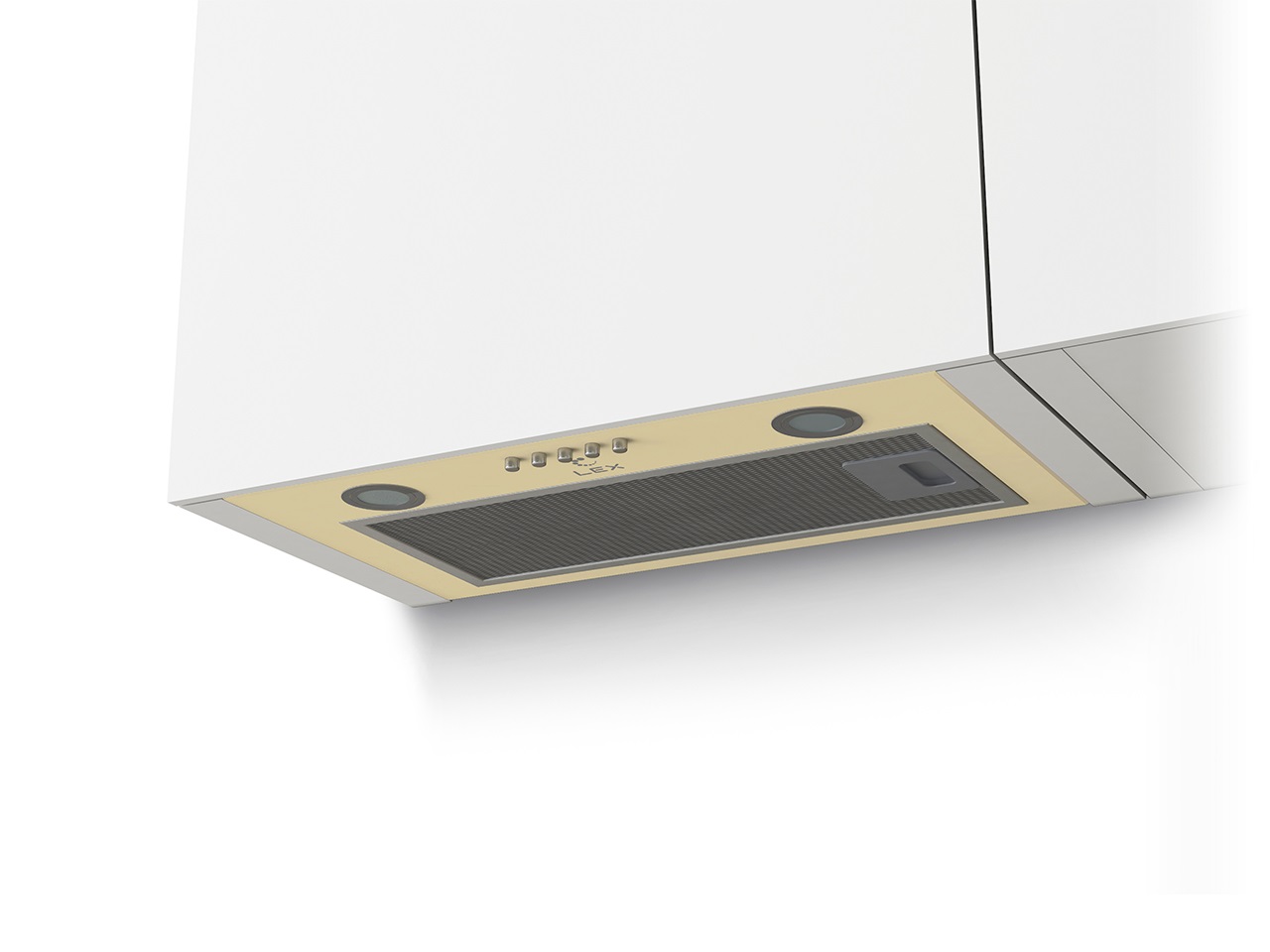 Вытяжка встраиваемая GS BLOC P 600 IVORY, ширина 525 мм, слоновая кость. Рис. 1
