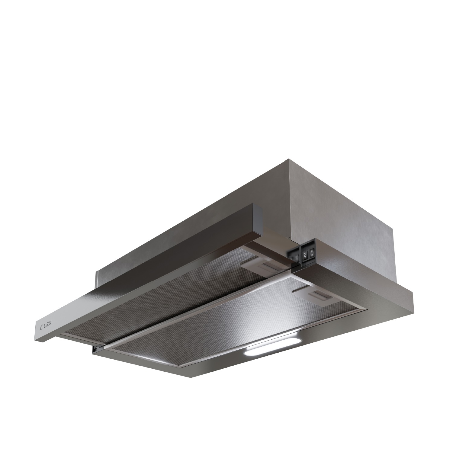 Вытяжка встраиваемая Honver 2M 600 INOX. Рис. 1