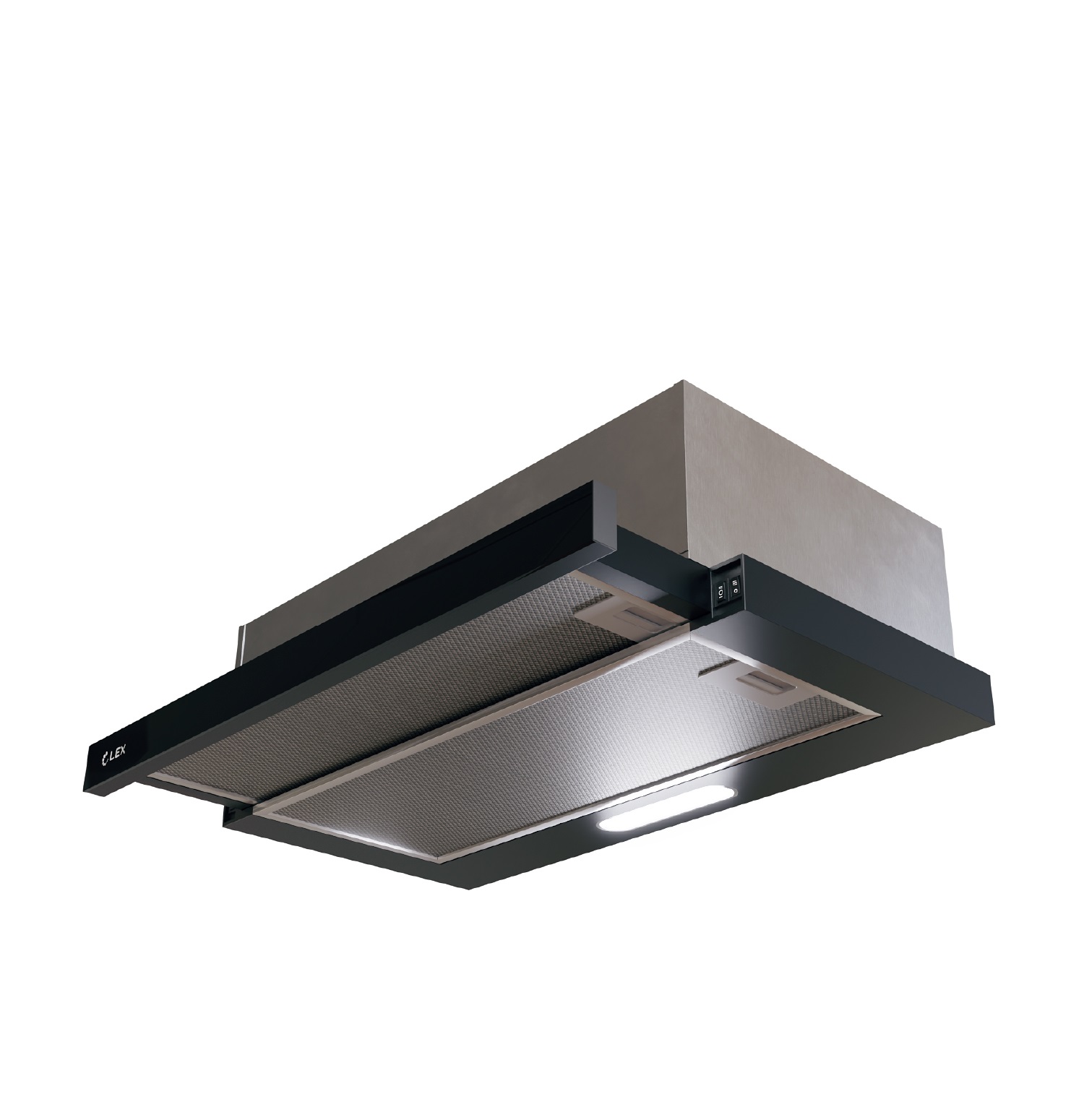 Вытяжка встраиваемая Honver G 500 BLACK. Рис. 1