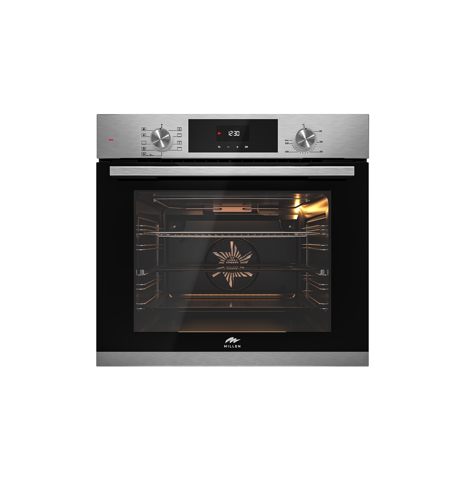 Встраиваемый духовой шкаф MEO 6003 IX. Рис. 1