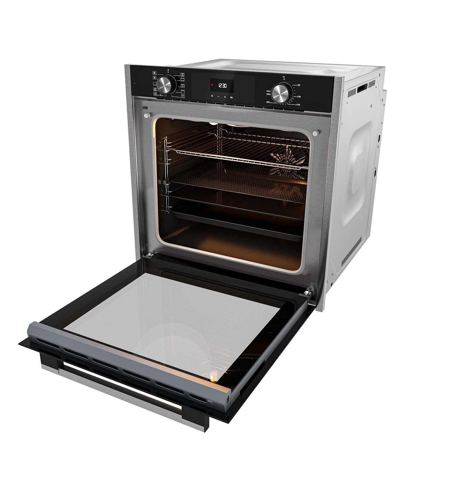 Встраиваемый духовой шкаф MEO 6005 BL. Рис. 3