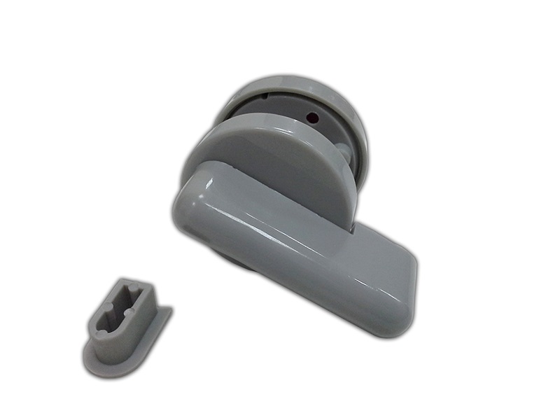 Задвижка дверная, цв. Серый RAL9006. Рис. 2