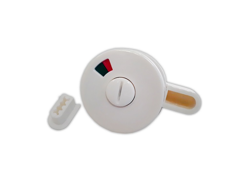 Задвижка дверная, цв. Белый RAL9016. Рис. 1