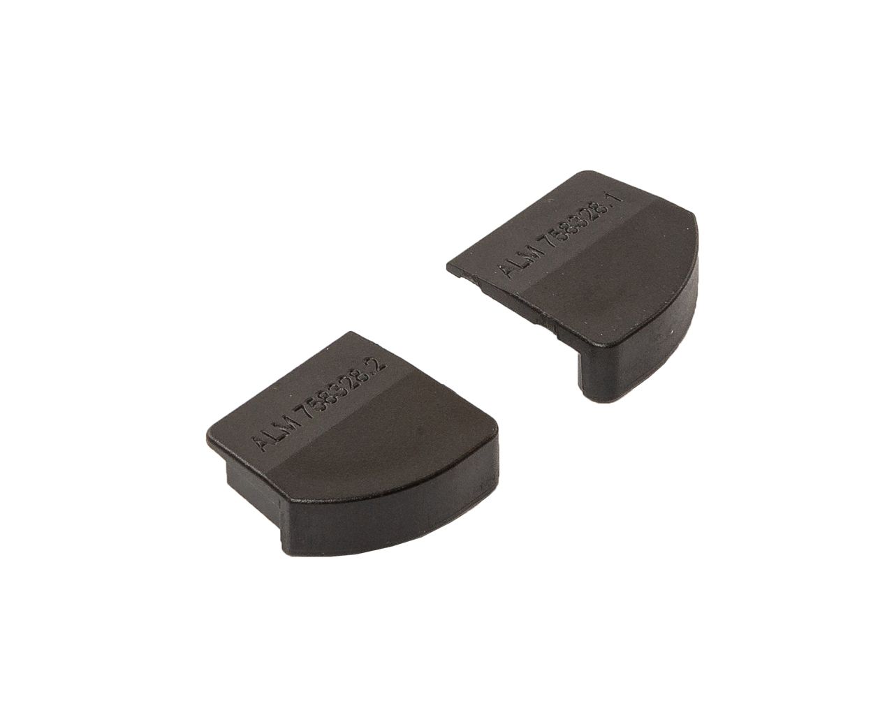 Заглушка дренажного профиля S158, 2шт комплект. Рис. 1