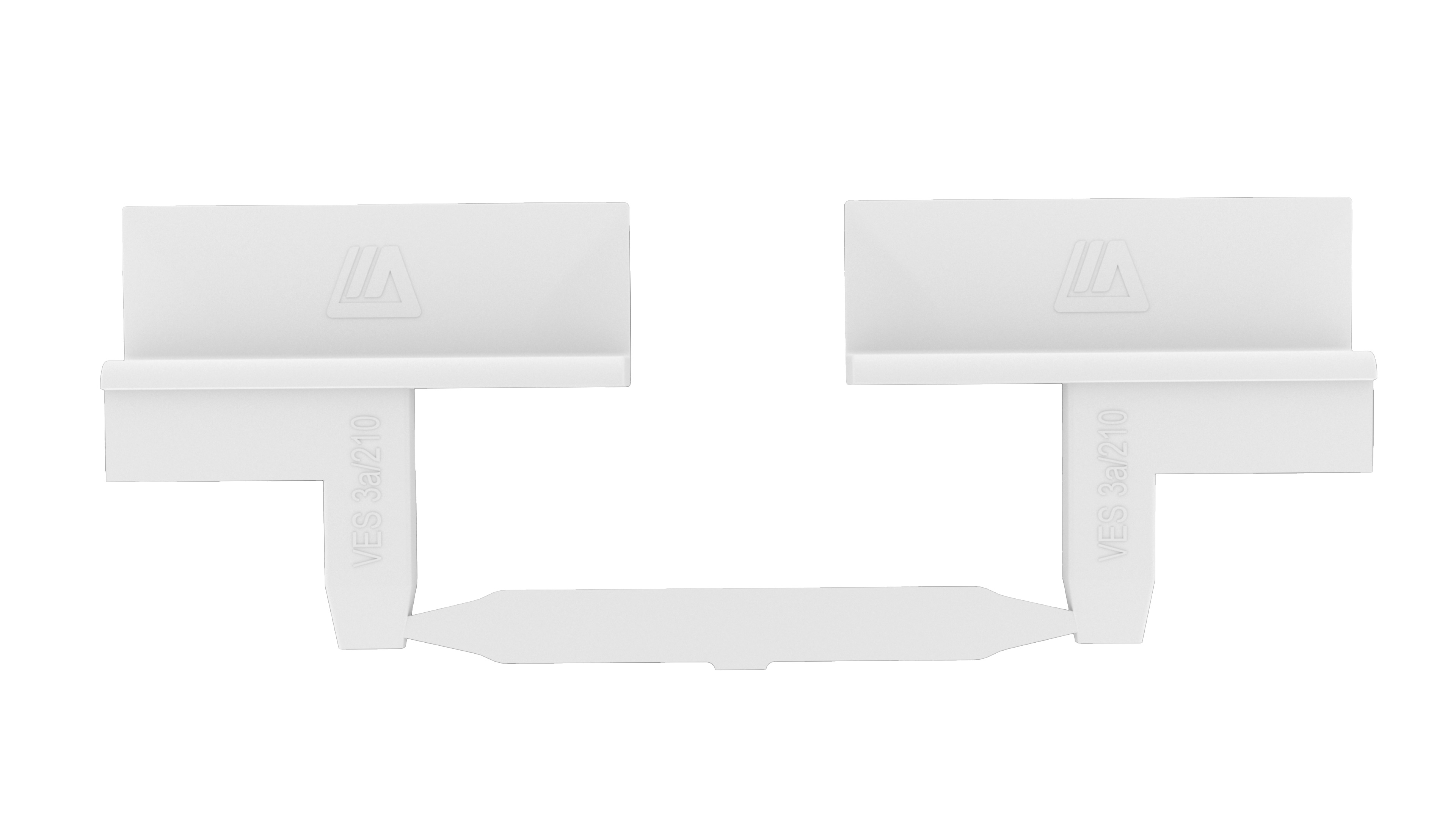 Заглушка концевая на штульповую створку, ширина паза 3 мм, пластик, белый. Рис. 1 Заглушка концевая на штульповую створку, ширина паза 3 мм, пластик, белый. Рис. 1