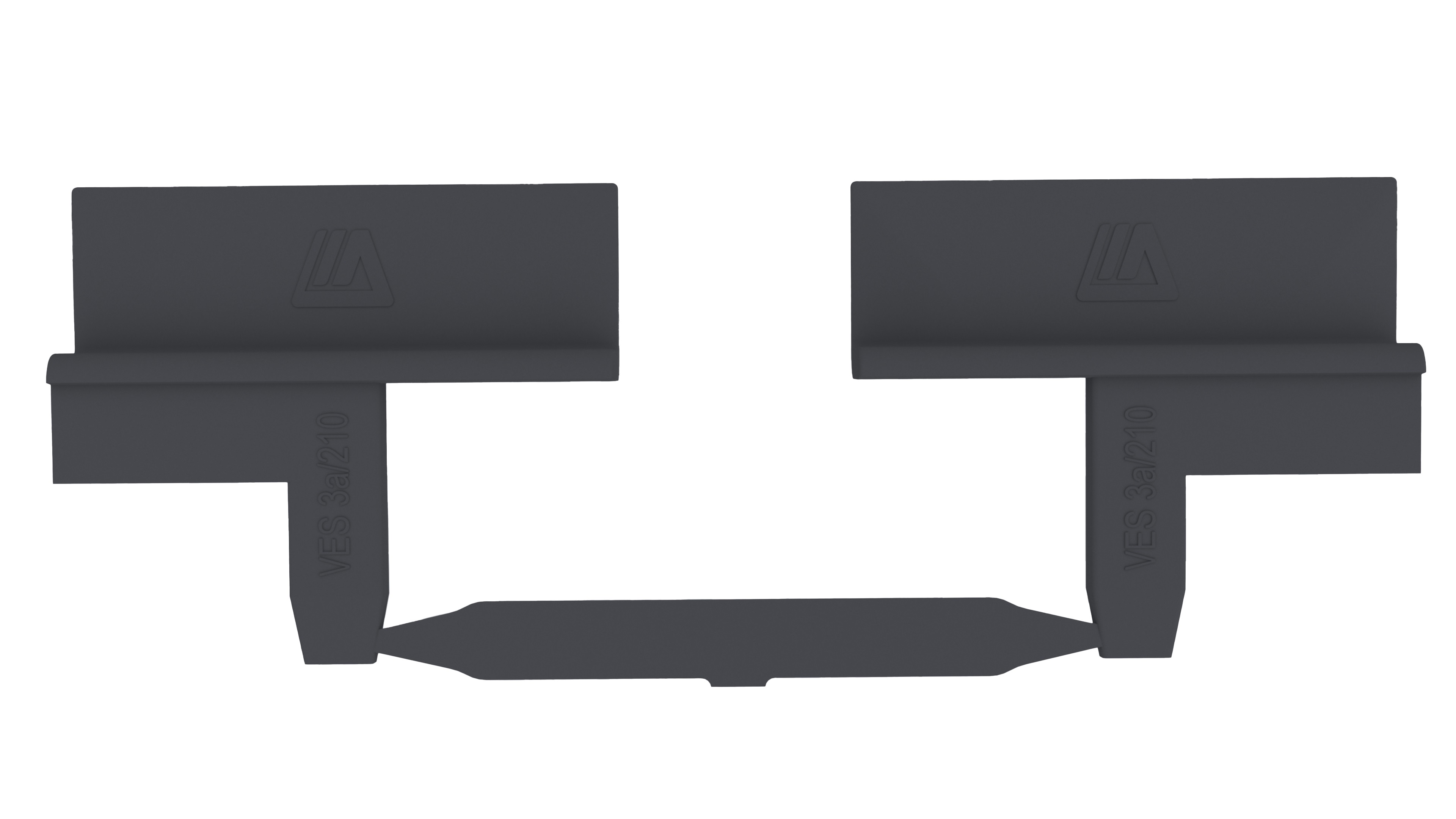 Заглушка концевая на штульповую створку, ширина паза 3 мм, пластик, черный. Рис. 1 Заглушка концевая на штульповую створку, ширина паза 3 мм, пластик, черный. Рис. 1