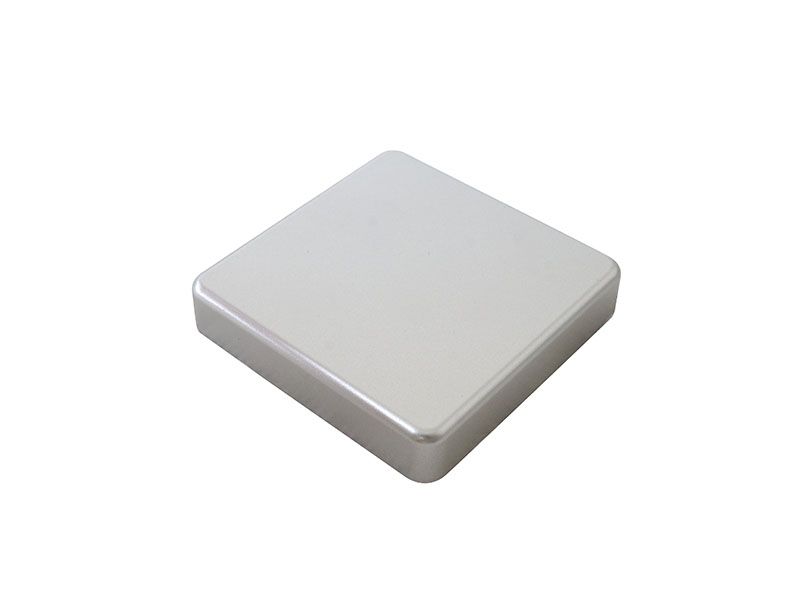 Заглушка пластиковая для профиля AGT MP-1015, серебро. Рис. 2