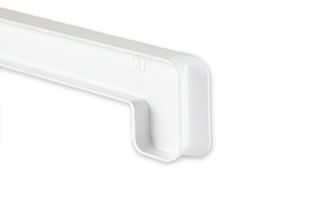 Заглушка стыковочная 150/180 градусов для подоконника В-40 /700мм/ белая. Рис. 2