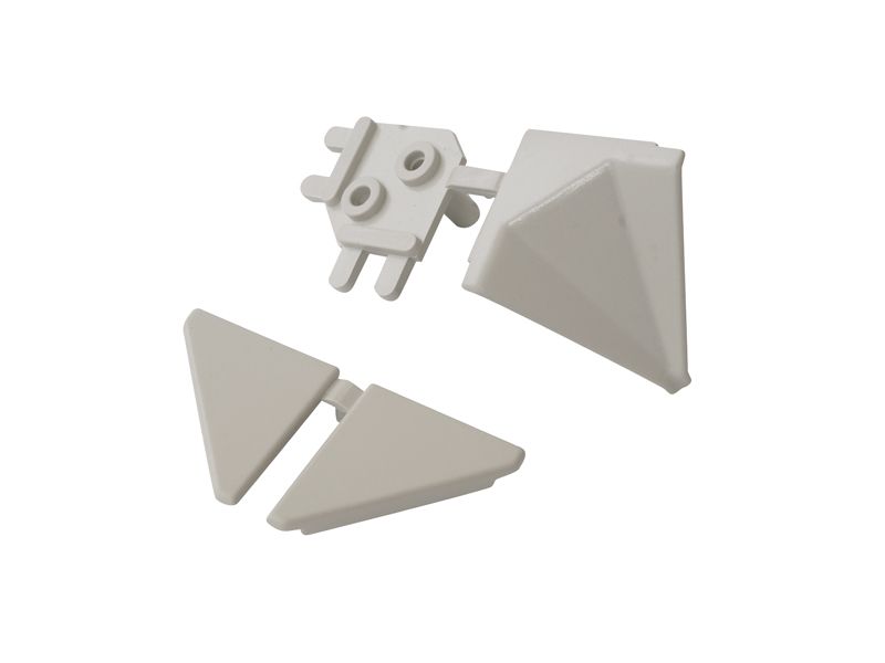 Заглушка стыковочная 90/135 градусов для подоконника В-40 /700мм/ золотой дуб. Рис. 2