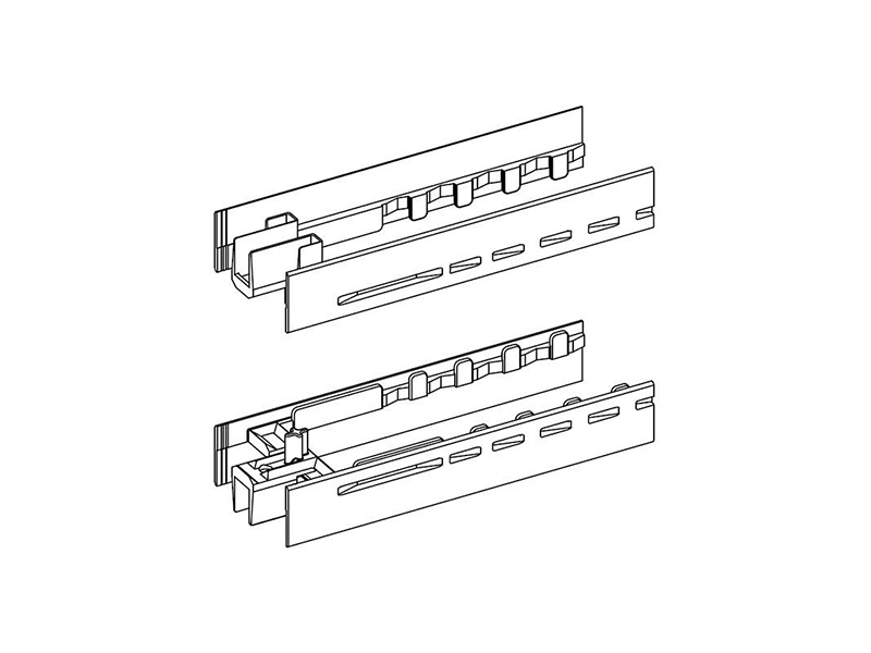 Заглушка стойки, белая. Рис. 1