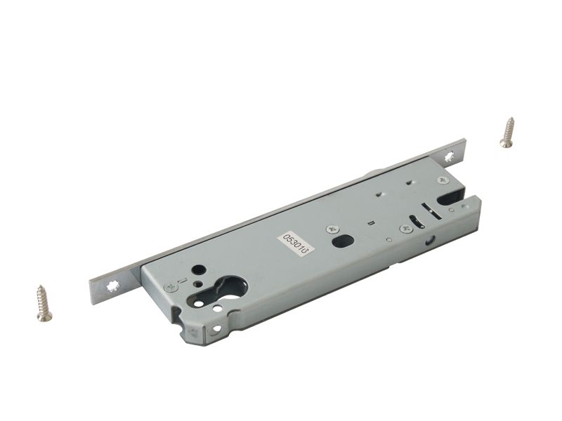 Замок однозапорный с ригелем и роликовой защёлкой Elementis 9240-R/PZ/F16/40/92/8. Рис. 3