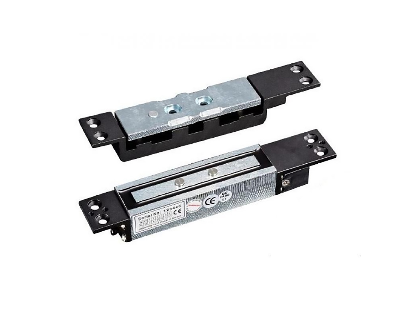 Замок электромагнитный сдвиговый EM 8500 D-AM-12 (1000кг) мониторинг положения замка, рабочее напряжение 12 В (24В у EM 8500 D AM- 24). Рис. 1