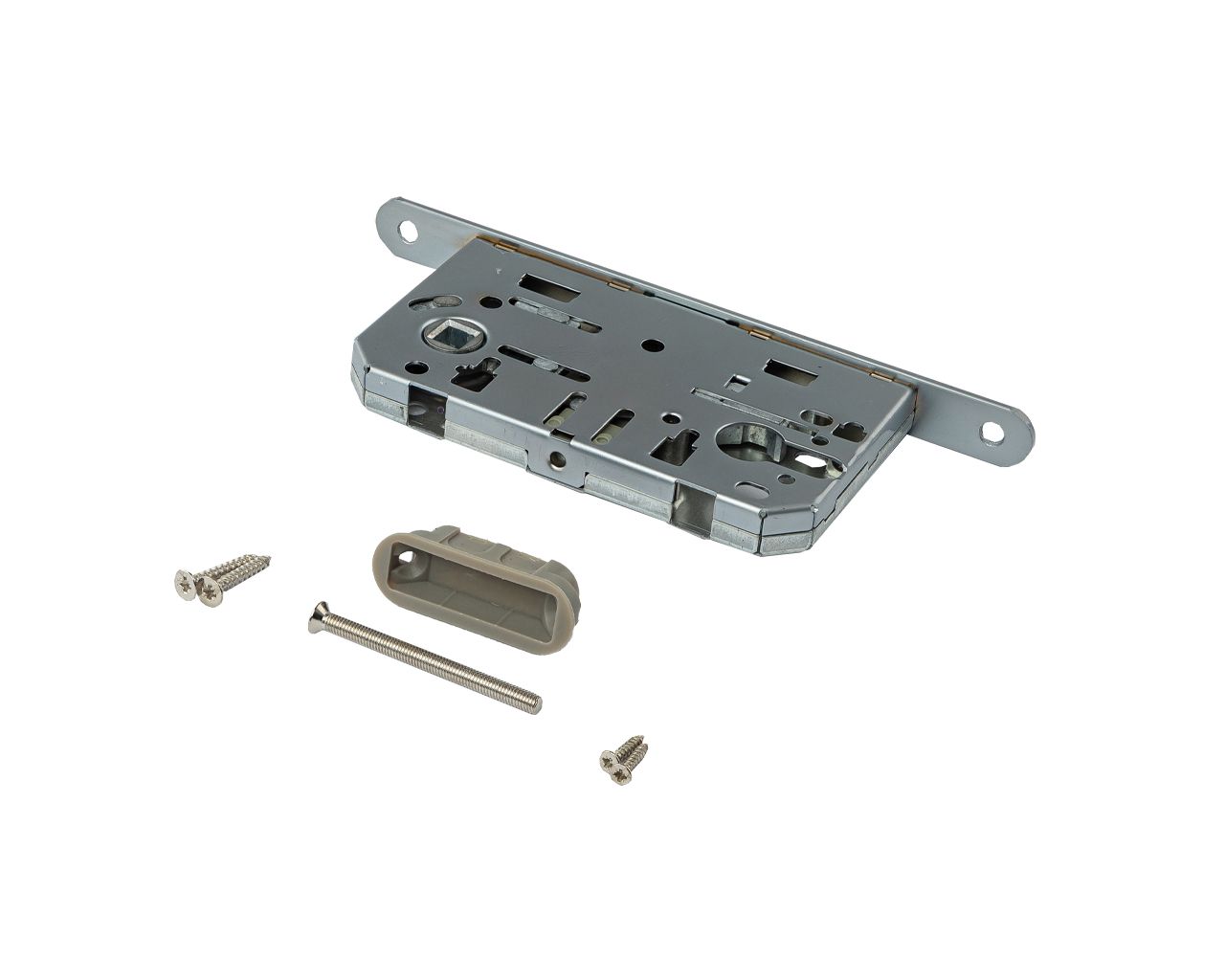 Замок магнитный MAXBAR с ответной планкой, 50x85x18, PZ, универсальный, хром матовый. Рис. 2 Замок магнитный MAXBAR с ответной планкой, 50x85x18, PZ, универсальный, хром матовый. Рис. 2