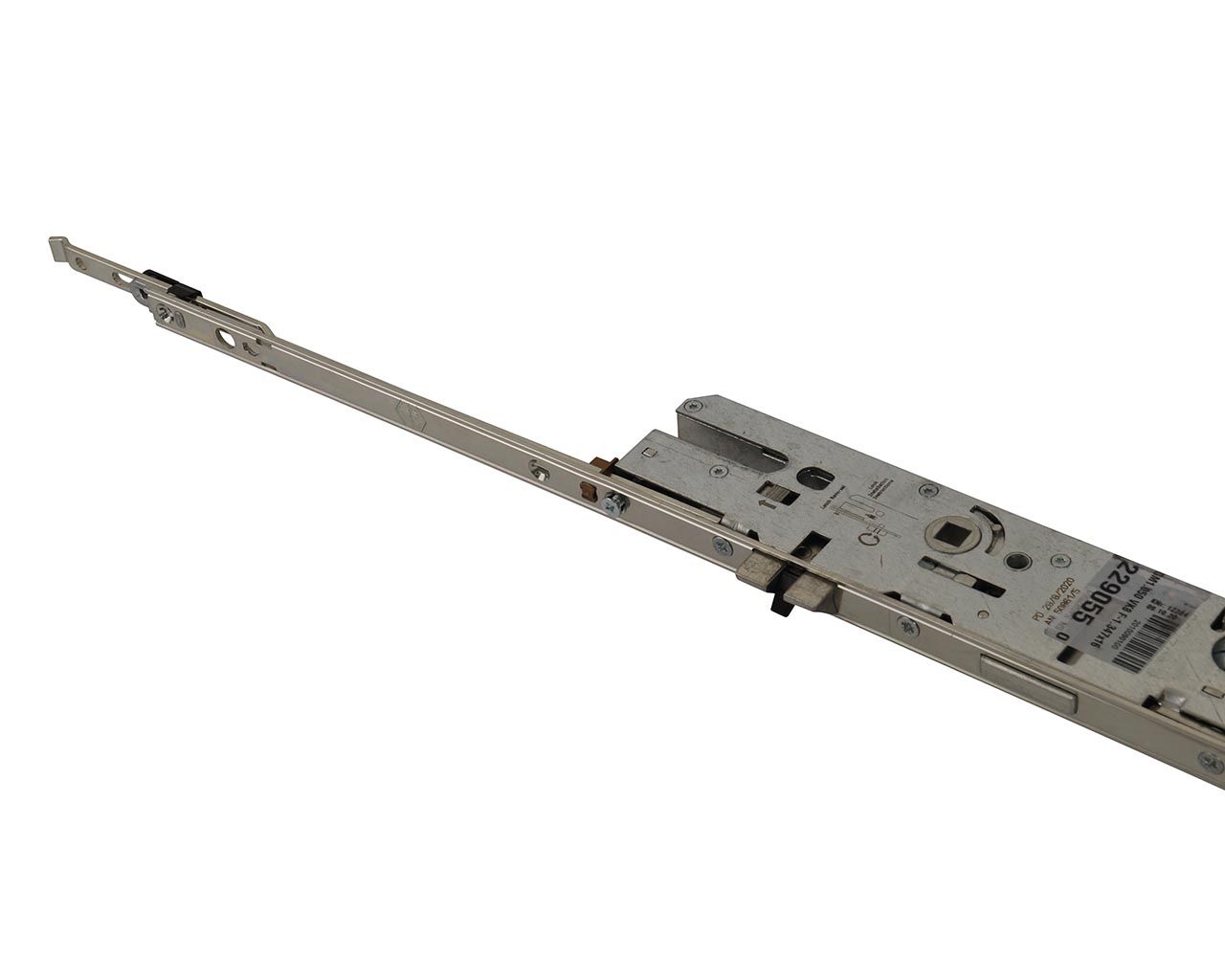 Замок многозапорный G-TS MM с ригелем с 2 iS цапфами E92 PZ DM35 Цвет: серебро L=1.347 фикс.. Рис. 2 Замок многозапорный G-TS MM с ригелем с 2 iS цапфами E92 PZ DM35 Цвет: серебро L=1.347 фикс.. Рис. 2