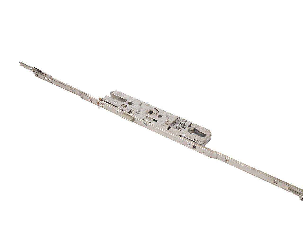 Замок многозапорный (балконный) B-TV MM без ригеля с 2 iS цапфами E92 PZ DM25 Цвет: серебро L=1.347 фикс.. Рис. 1