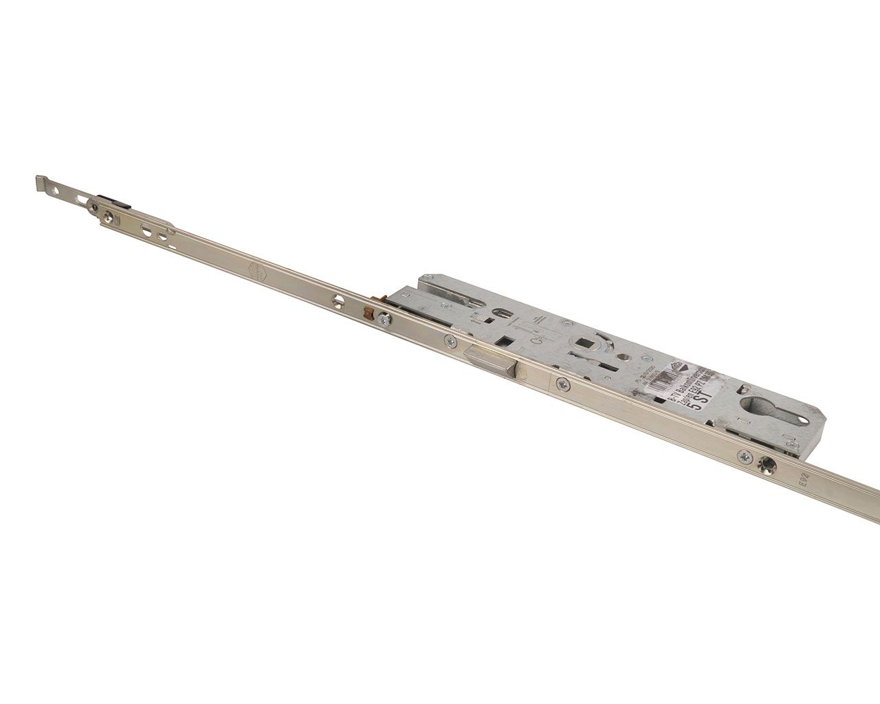 Замок многозапорный (балконный) B-TV MM без ригеля с 2 iS цапфами E92 PZ DM35 Цвет: серебро L=1.347 фикс.. Рис. 1