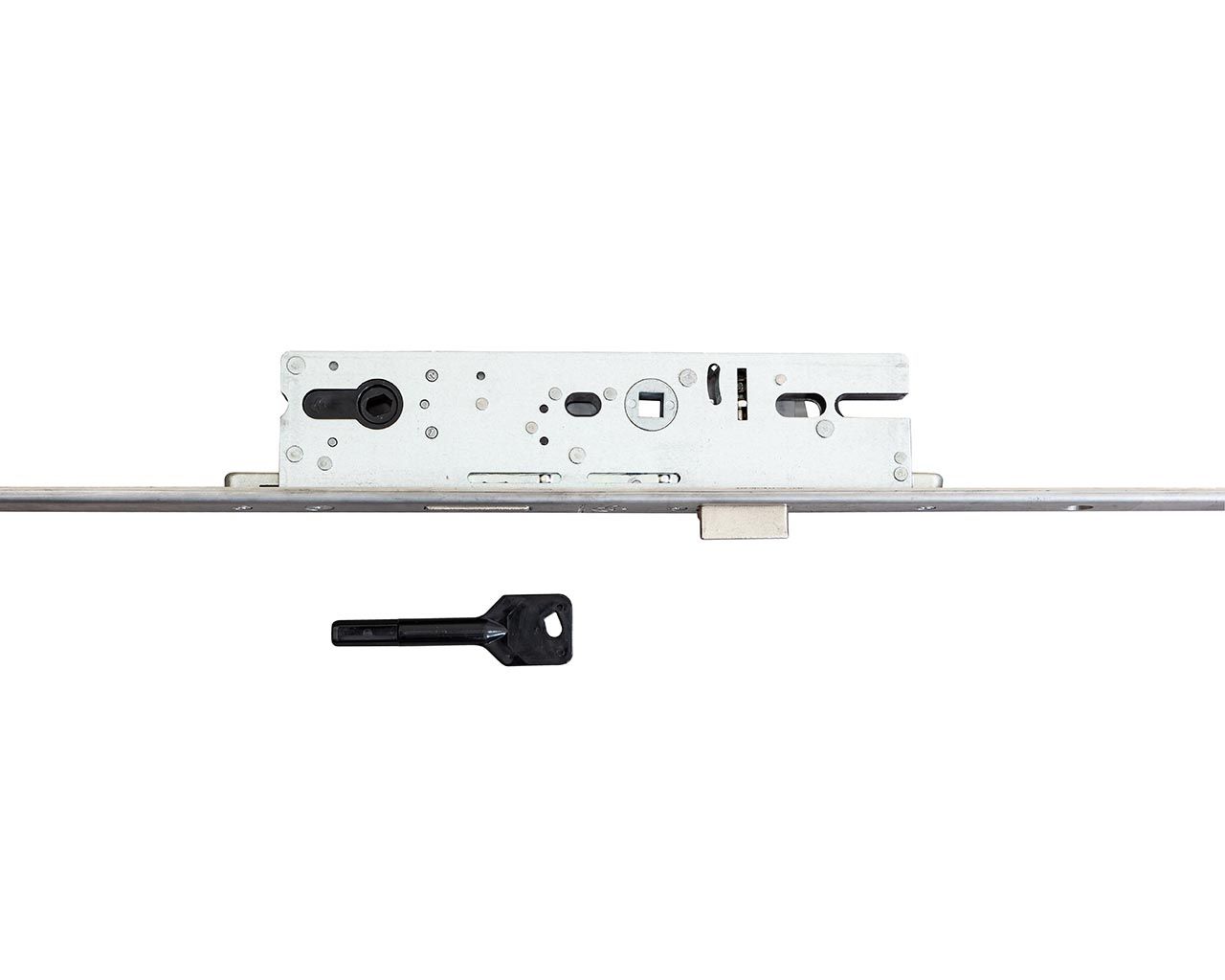 Замок многозапорный, привод от ключа, фалевая защёлка, D=34, U5, м/о 92, L=2200 мм, 3045.35.10/P. Рис. 2