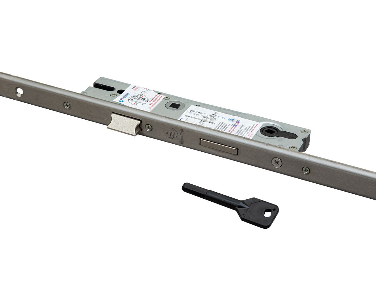 Замок многозапорный, привод от ключа, фалевая защёлка, D=34, U7, м/о 92, L=1650 мм, 3045.30/P,. Рис. 3