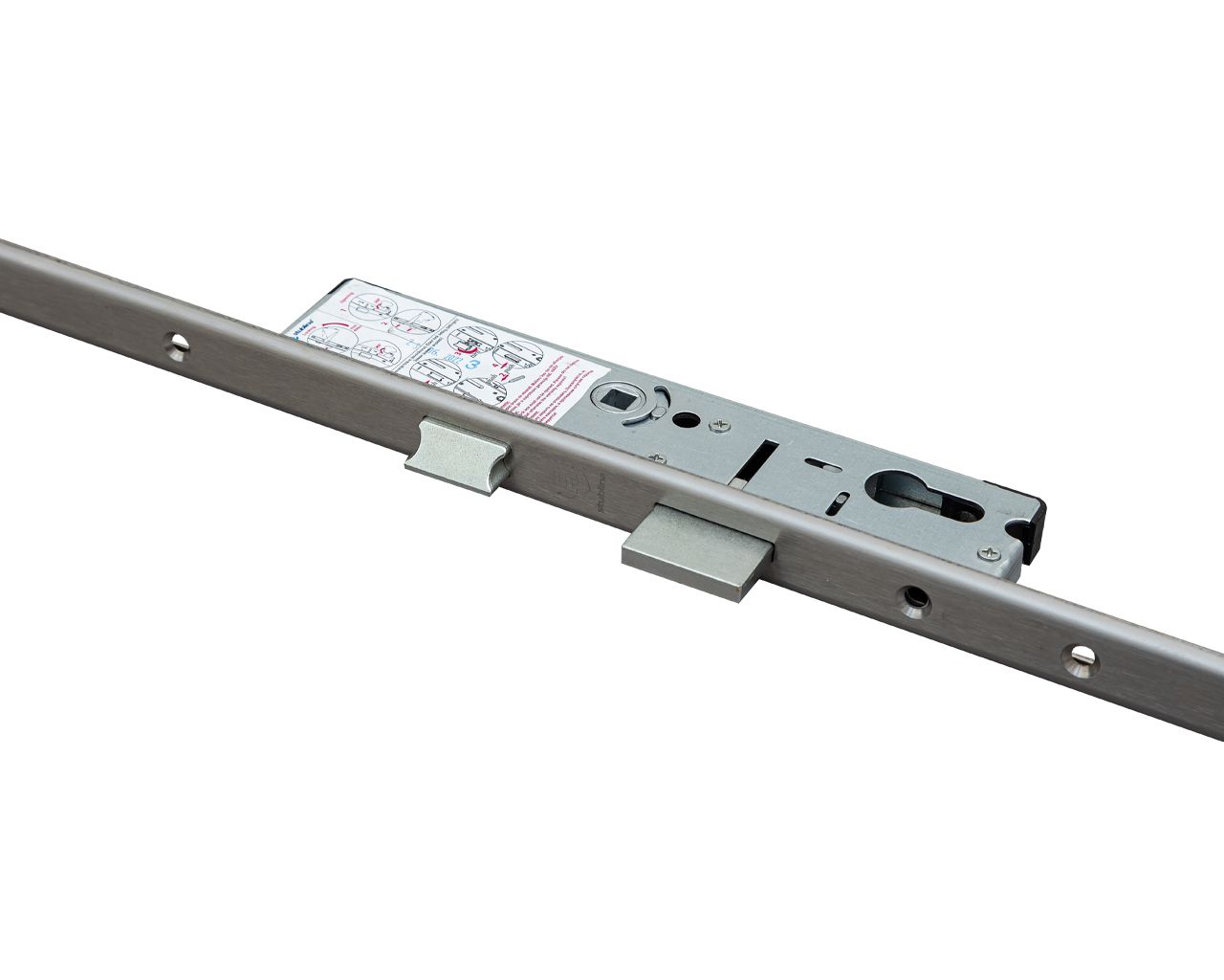 Замок многозапорный, привод от ручки, фалевая защёлка, D=34, U7, м/о 85, L=1650 мм, 3150.30/P. Рис. 3 Замок многозапорный, привод от ручки, фалевая защёлка, D=34, U7, м/о 85, L=1650 мм, 3150.30/P. Рис. 3