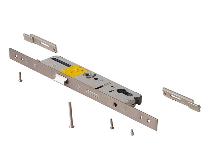 Замок многозапорный, запирание по периметру, защелка, выдвигающийся ригель, 35/22х2.5, 04646000. Рис. 1 Замок многозапорный, запирание по периметру, защелка, выдвигающийся ригель, 35/22х2.5, 04646000. Рис. 1