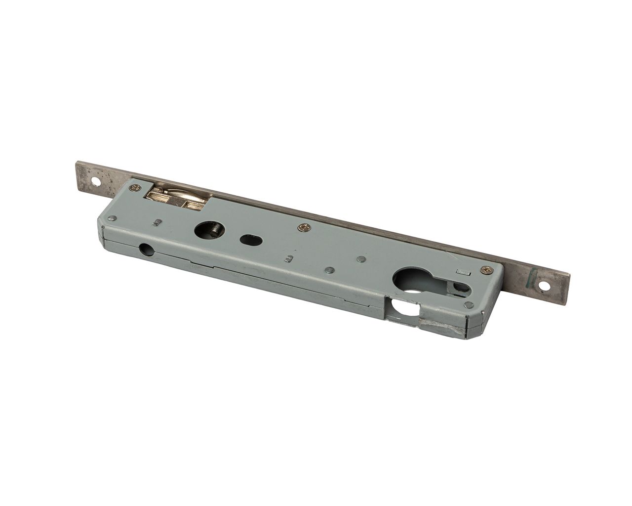 Замок однозапорный с ригелем и роликовой защёлкой F16/25/92/8. Рис. 3 Замок однозапорный с ригелем и роликовой защёлкой F16/25/92/8. Рис. 3