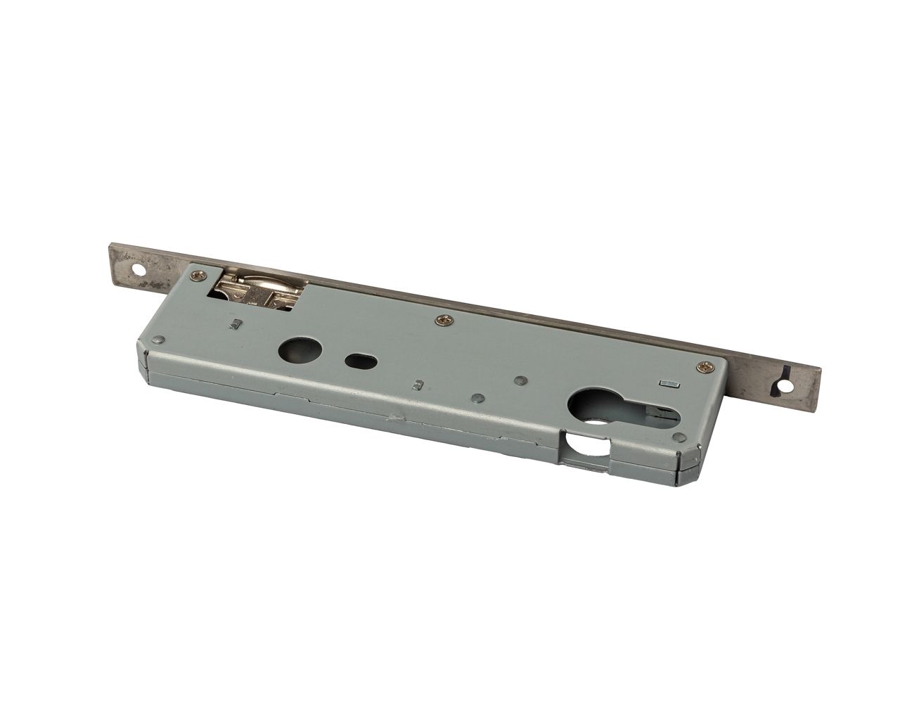 Замок однозапорный с ригелем и роликовой защёлкой F16/35/92/8. Рис. 3 Замок однозапорный с ригелем и роликовой защёлкой F16/35/92/8. Рис. 3