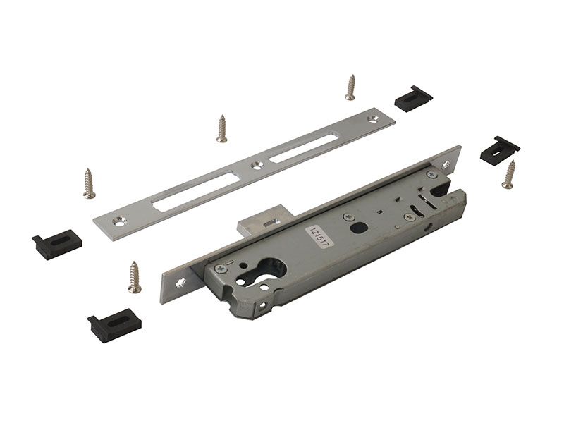 Замок ELEMENTIS с роликовой защелкой, ответная планка, 4 подкладки, 24-25/R. Рис. 3