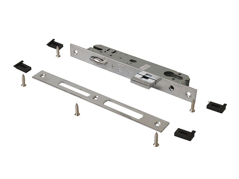 Замок ELEMENTIS с роликовой защелкой, ответная планка, 4 подкладки, 24-25/R. Рис. 1 Замок ELEMENTIS с роликовой защелкой, ответная планка, 4 подкладки, 24-25/R. Рис. 1