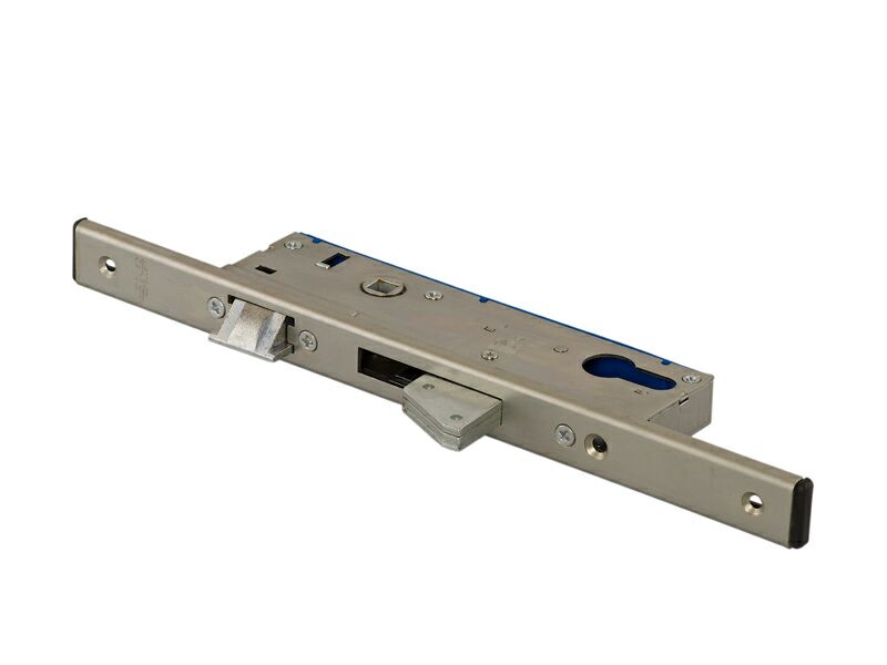 Замок с фалевой защелкой и U-штульпом Vektor, выпадающий ригель, 35/92/24/8. Рис. 1 Замок с фалевой защелкой и U-штульпом Vektor, выпадающий ригель, 35/92/24/8. Рис. 1