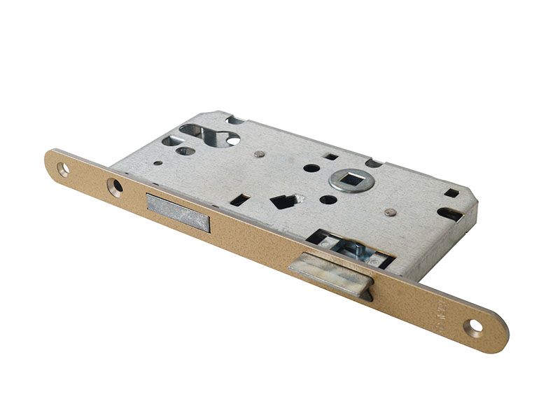 3104745 Замок с ригелем и фалевой защелкой, дорнмасс 55 мм, межосевое расстояние 72 мм, ширина штульпа 18 мм, под профильный цилиндр, левый, бронза. Рис. 1 3104745 Замок с ригелем и фалевой защелкой, дорнмасс 55 мм, межосевое расстояние 72 мм, ширина штульпа 18 мм, под профильный цилиндр, левый, бронза. Рис. 1