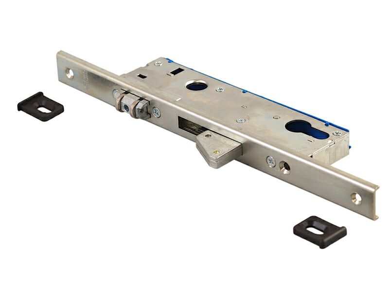 Замок с роликом U-штульпом Vektor, выпадающий ригель, 35/24/8. Рис. 1 Замок с роликом U-штульпом Vektor, выпадающий ригель, 35/24/8. Рис. 1