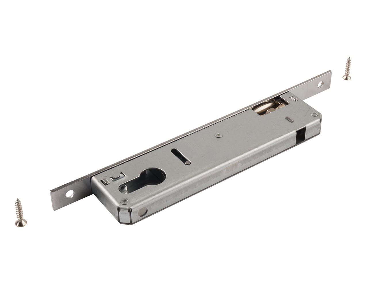 Замок однозапорный с ригелем и роликовой защёлкой 1592-R/PZ/F16/25/92/8. Рис. 3