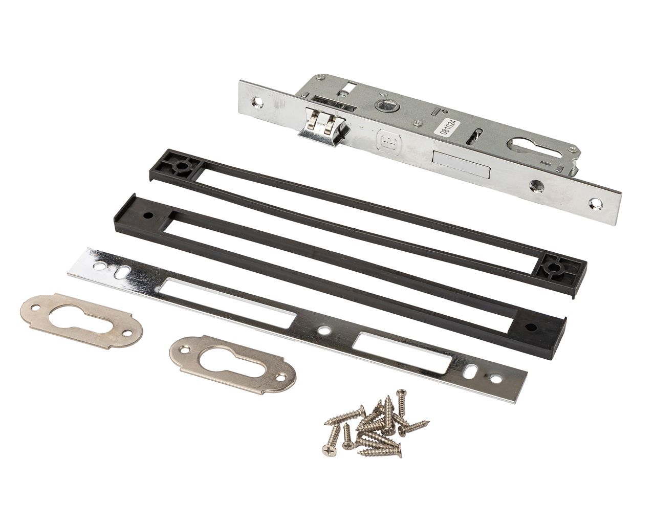 Замок с тихой фалевой защелкой (ОП 2мм, НПЦ 2шт, Подкл. 5+7мм) 85-25-23-3-8. Рис. 1 Замок с тихой фалевой защелкой (ОП 2мм, НПЦ 2шт, Подкл. 5+7мм) 85-25-23-3-8. Рис. 1