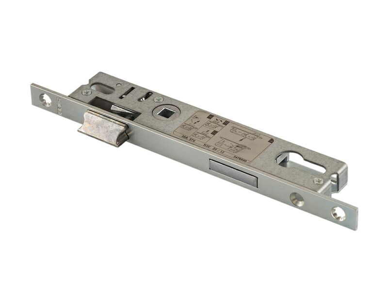 Замок однозапорный с ригелем и фалевой защёлкой KFV 3445074 28/PZW/F16/22/92/8. Рис. 1