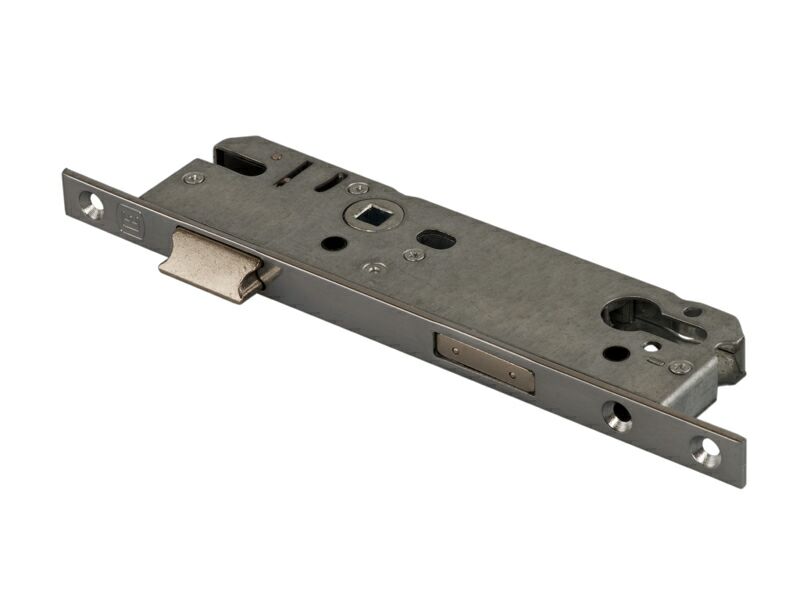 Замок однозапорный с ригелем и фалевой защёлкой Elementis 9245/PZ/F16/45/92/8