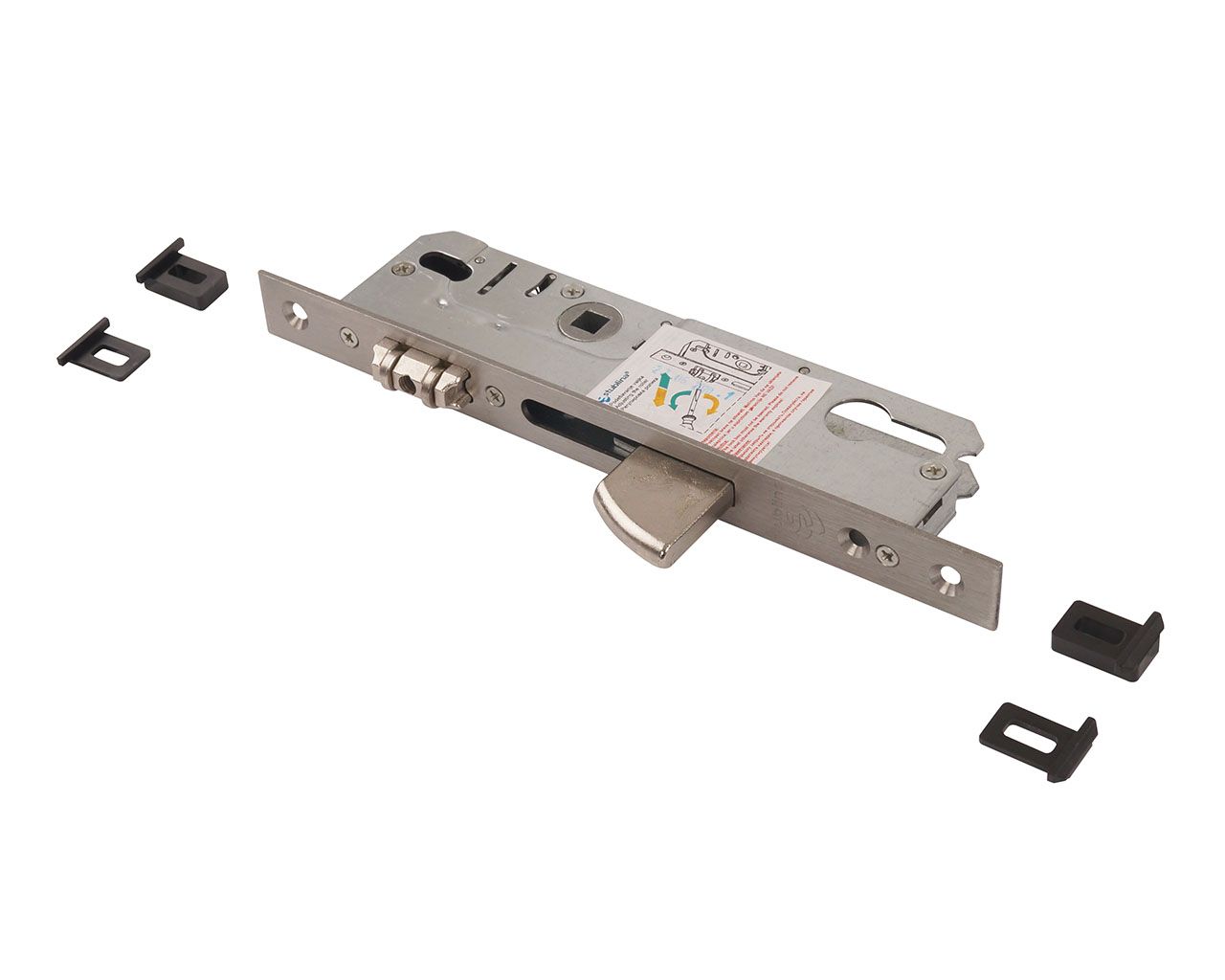 Замок врезной с выпадающим ригелем, ролик, 35/22х2.5. Рис. 1 Замок врезной с выпадающим ригелем, ролик, 35/22х2.5. Рис. 1