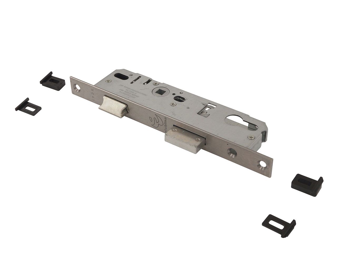 Замок врезной, защелка, 34.5/22х2.5/85. Рис. 1