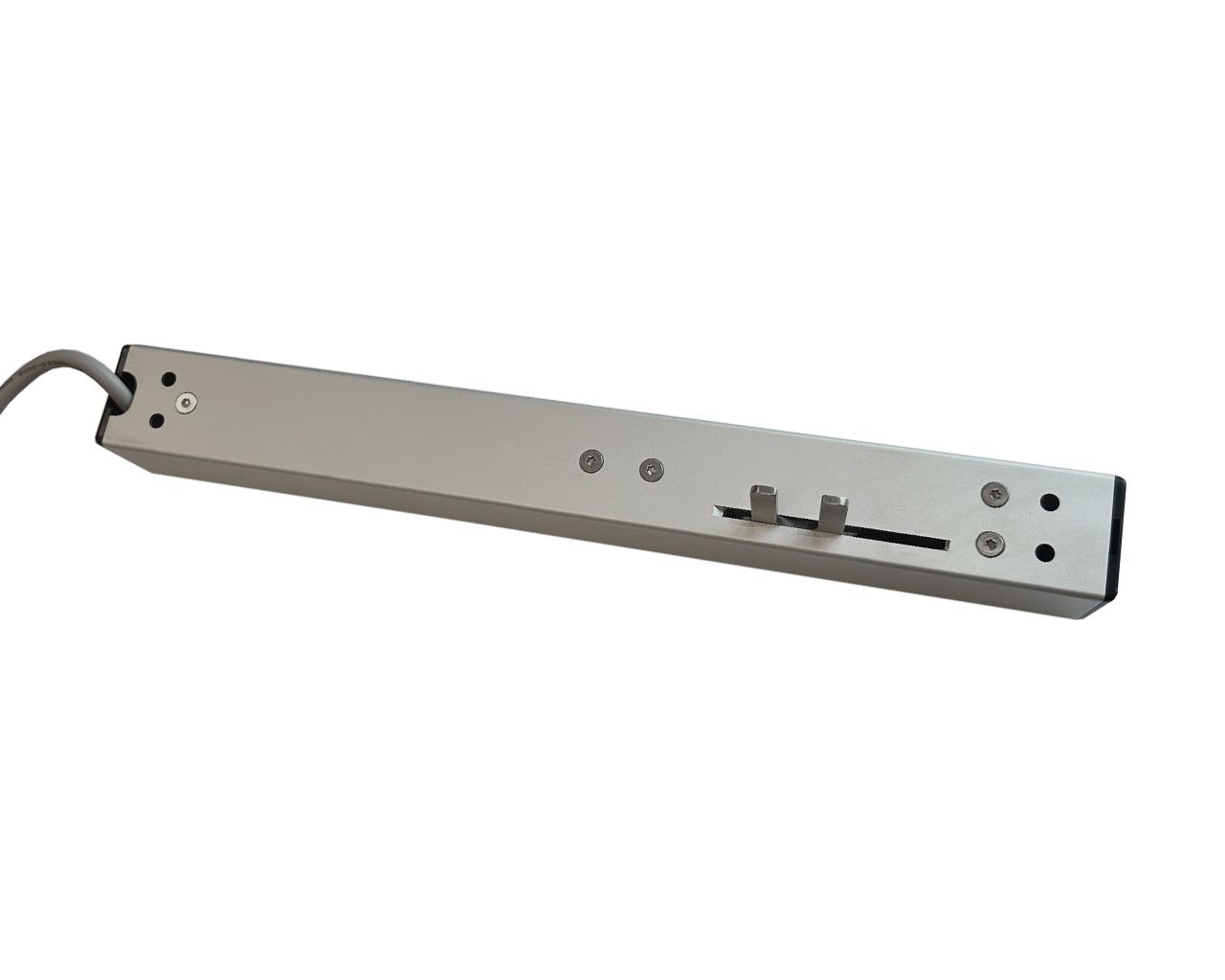 Запирающий ригельный привод LZ-28, 24В, для накладного монтажа, ход 18 мм, серый. Рис. 2