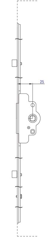 Запор осн.пов-отк. средний D 25 900-1400 (1цапфа). Рис. 1 Запор осн.пов-отк. средний D 25 900-1400 (1цапфа). Рис. 1