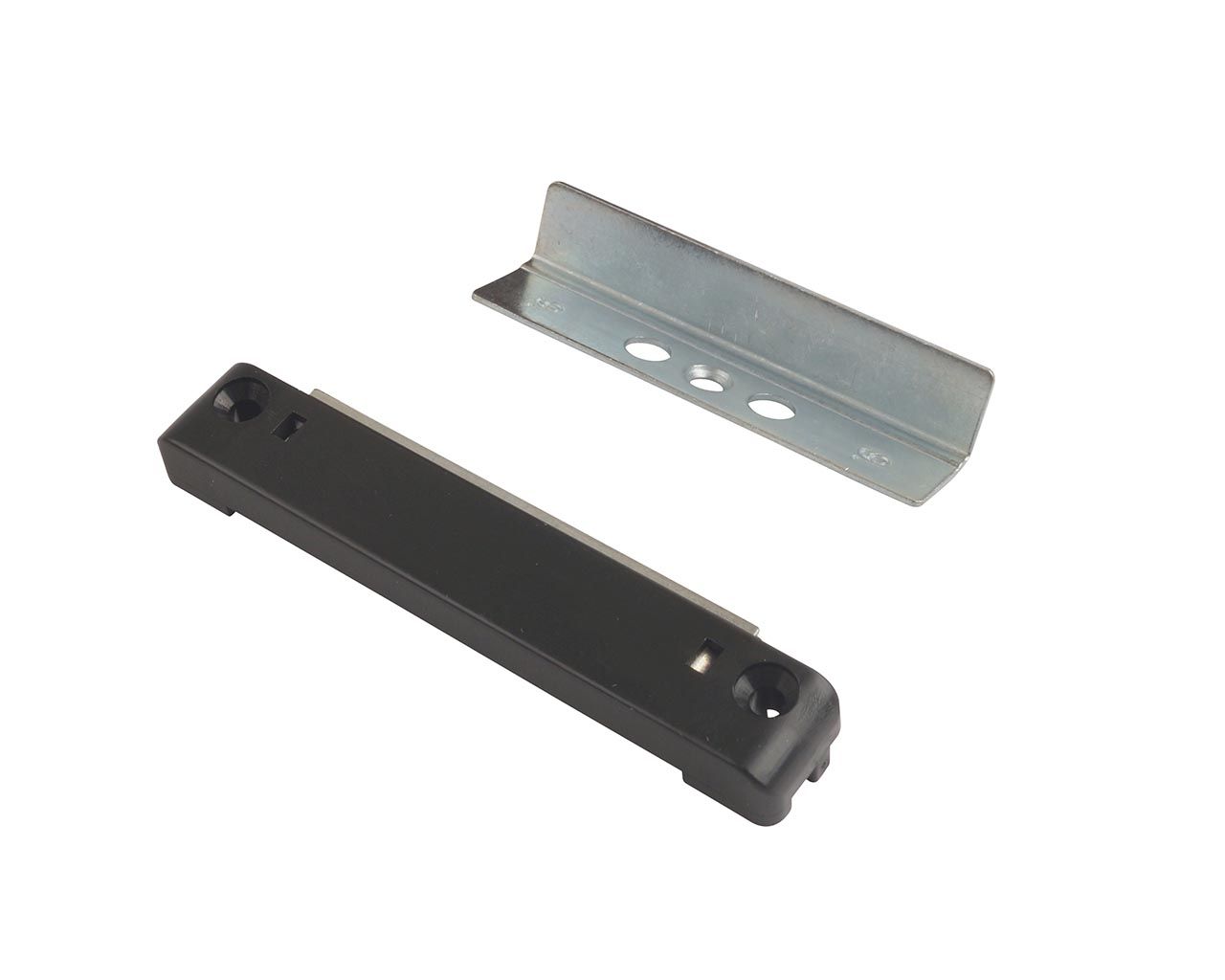 Защелка балконная магнитная Elementis (2 части) 9мм. Рис. 1