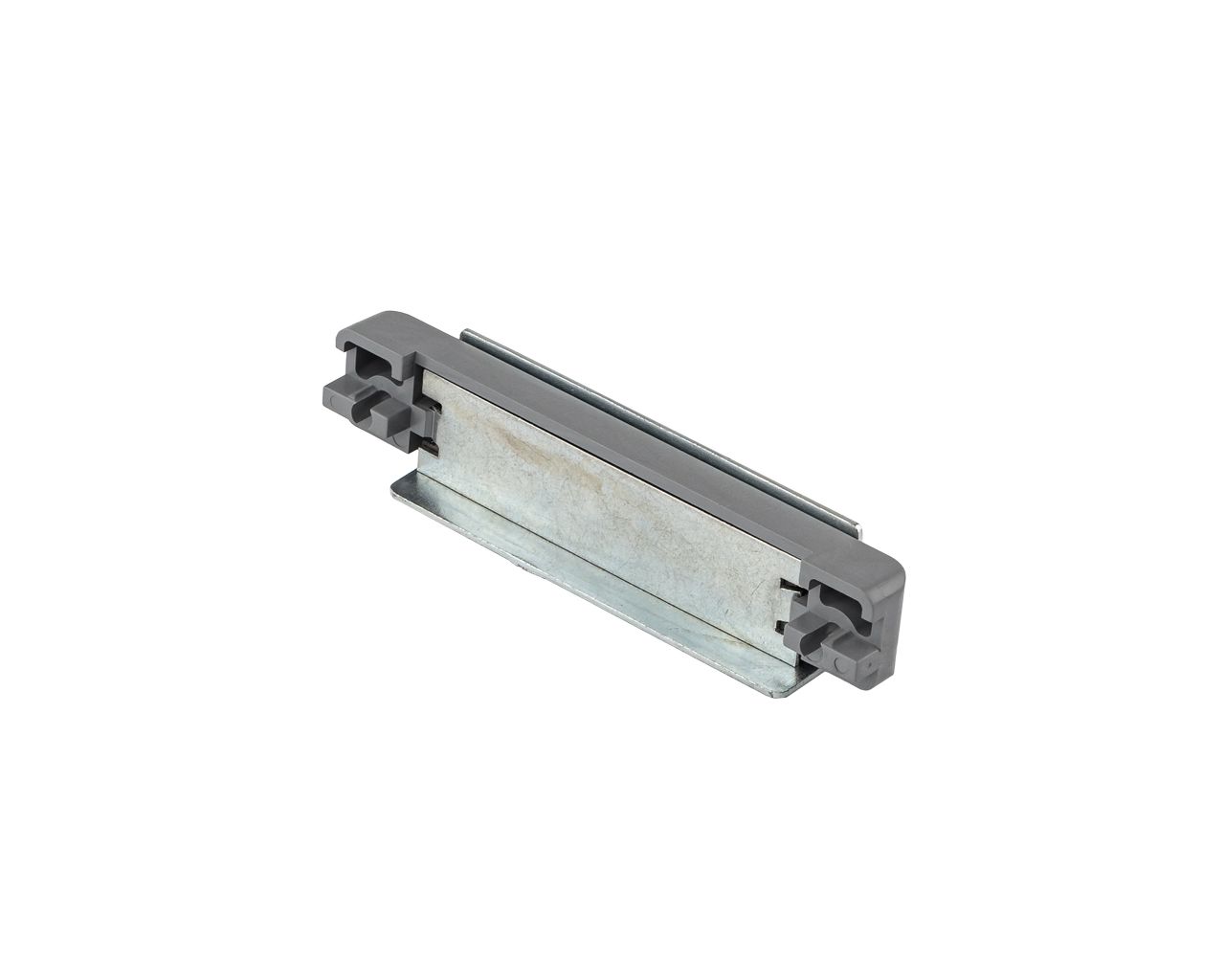 Защелка балконная магнитная Elementis, с логотипом "Штандарт" (2 части), 13мм, серый. Рис. 2 Защелка балконная магнитная Elementis, с логотипом "Штандарт" (2 части), 13мм, серый. Рис. 2