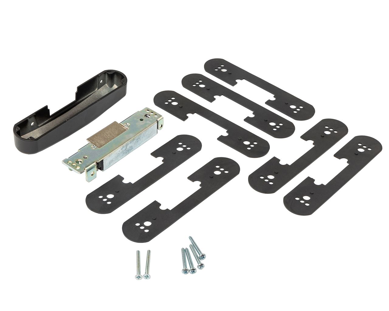 Защелка электромеханическая НО для накладной антипаники, 12V dc, черная. Рис. 3