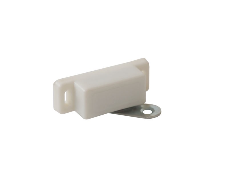 Защелка магнитная Bauset белая. Рис. 1