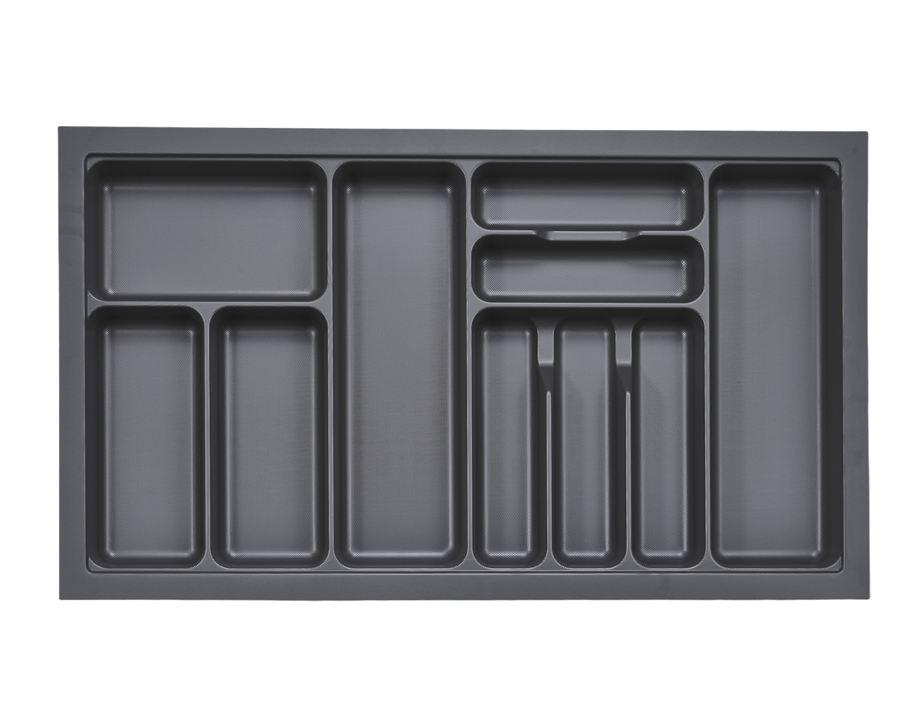 Лоток для столовых приборов Firmax, база 900, глубина 450 мм, 825x422, H=60, антрацит