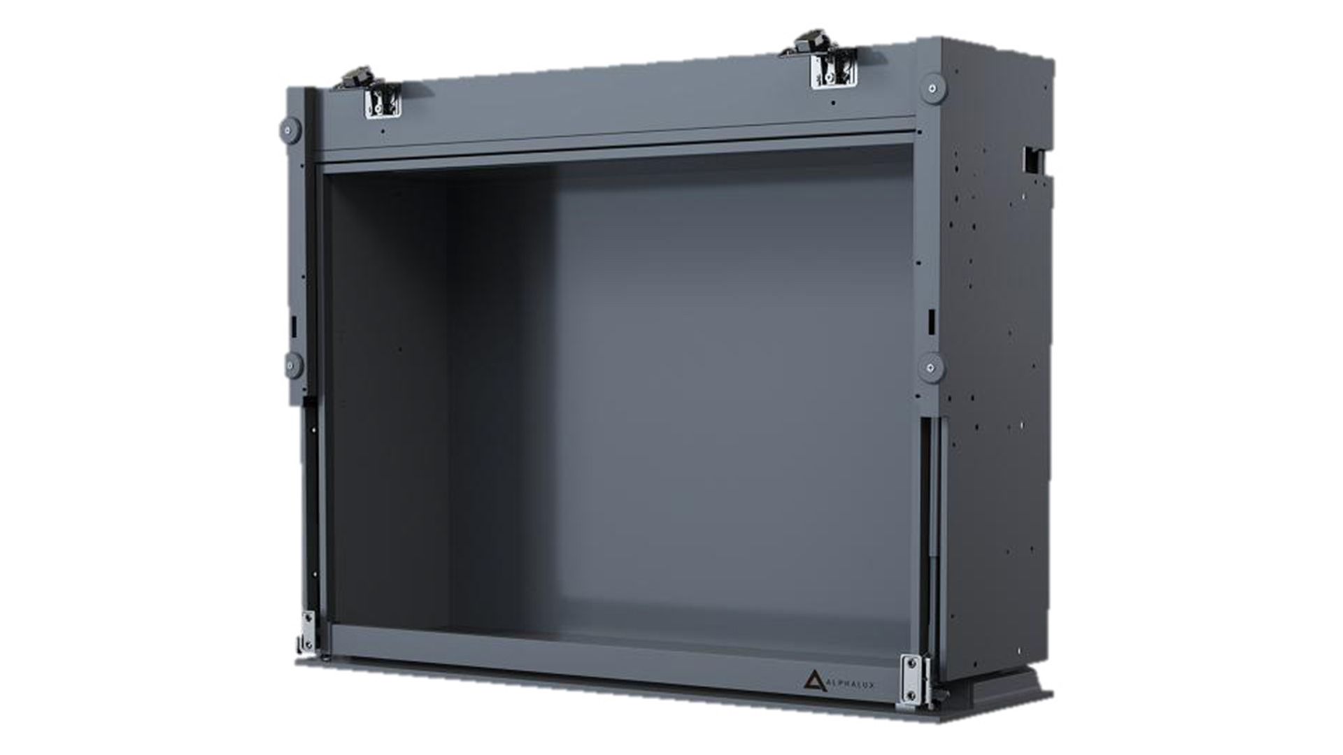 Шкаф с выдвижным механизмом и электроприводом Alphalux SL-F в базу 900 мм, W900*H700*D330. Рис. 1