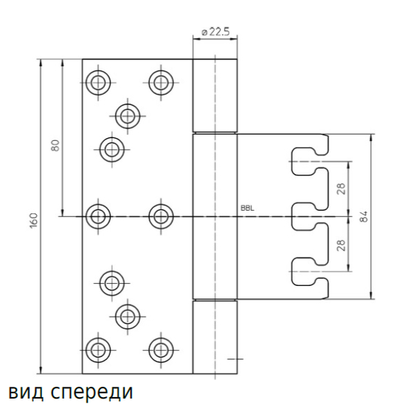 Петля VARIANT VX 7729/160-4 HA MSTS с VX 7531 3D и VX 7561 KK, бронзовый металлик. Рис. 1 Петля VARIANT VX 7729/160-4 HA MSTS с VX 7531 3D и VX 7561 KK, бронзовый металлик. Рис. 1