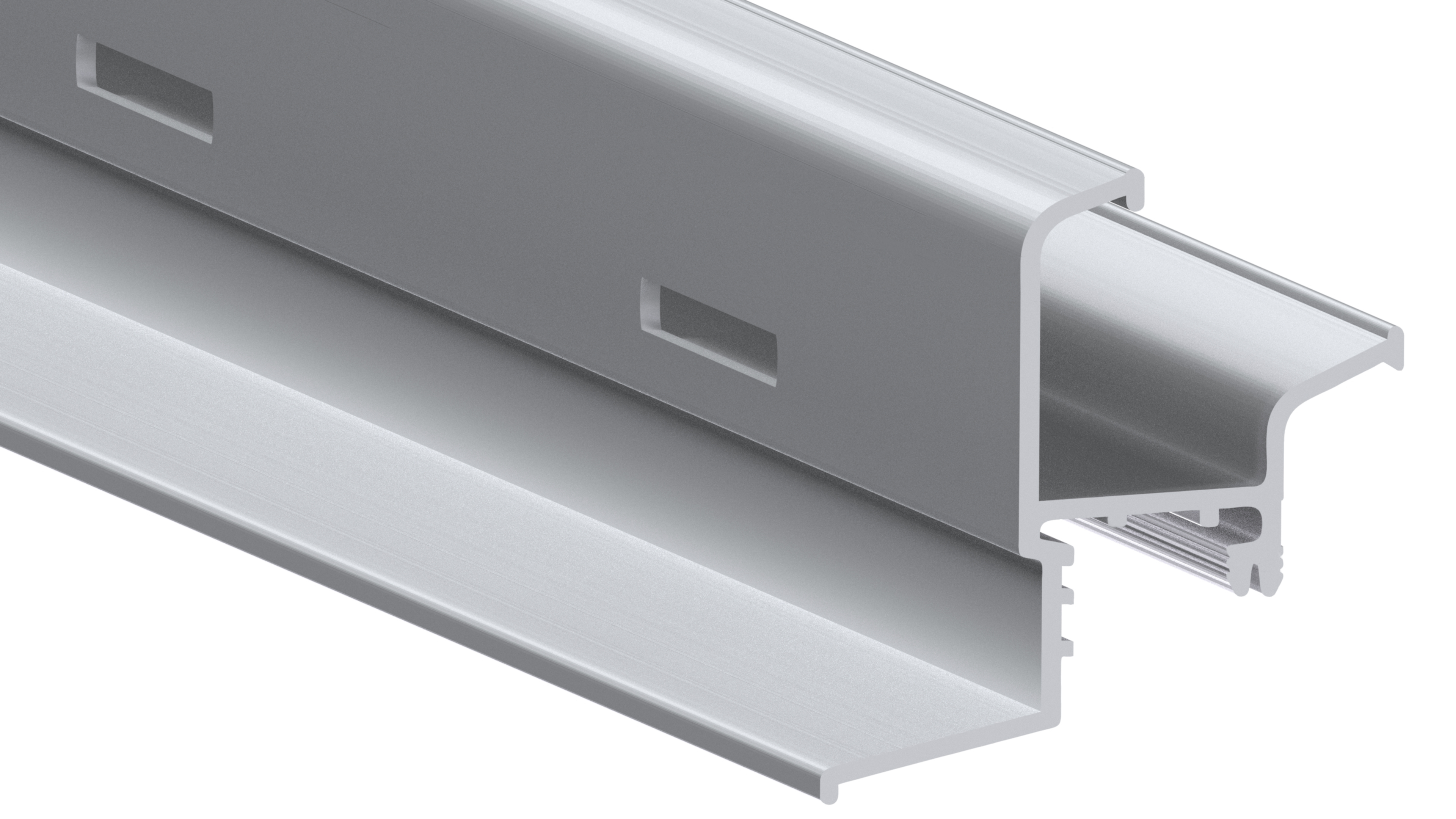 Профиль водоотводный АЛЮСТАРТ, для системы СТАРТ-78, алюминий, неокрашенный. Рис. 1