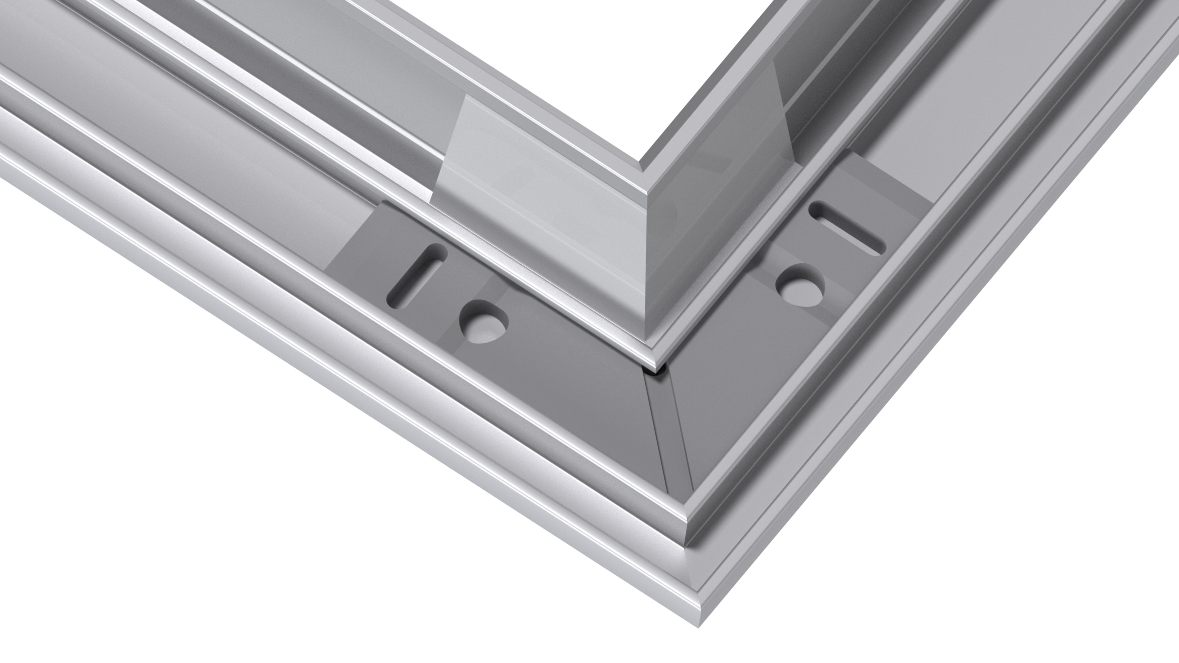 Уголок дополнительный АЛЮСТАРТ, пластик. Рис. 3 Уголок дополнительный АЛЮСТАРТ, пластик. Рис. 3