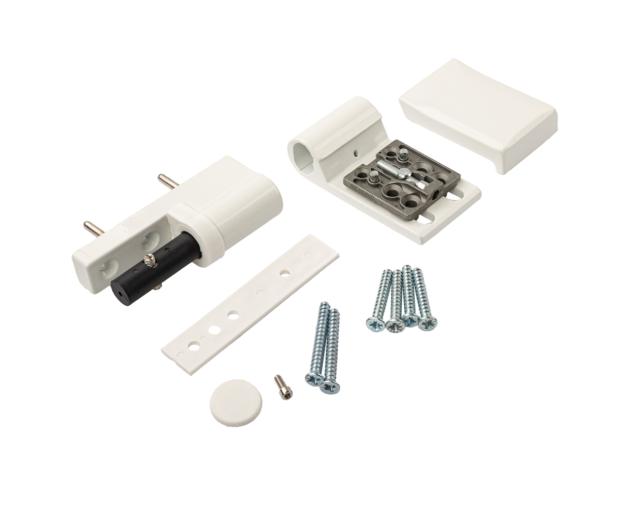 Петля дверная K-V (15-20 мм), на 120 кг, белый RAL9016. Рис. 2